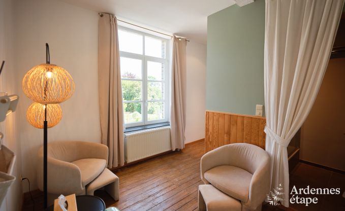 Komfortables Ferienhaus f�r 10 Personen in Villers-en-Fagne mit Sauna und Holzofen