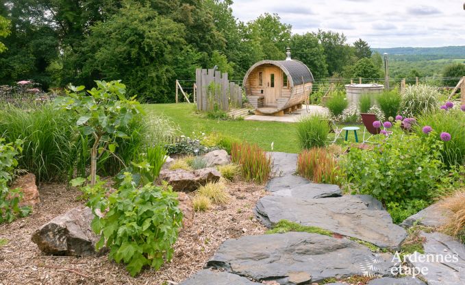 Komfortables Ferienhaus f�r 10 Personen in Villers-en-Fagne mit Sauna und Holzofen