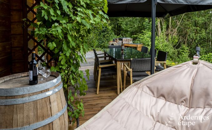 Chalet Viroinval 6/8 Pers. Ardennen Wellness Behinderten gerecht