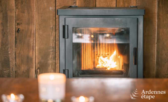 Unvergesslicher Aufenthalt in Viroinval: Komfortables Chalet in den Ardennen f�r 4 Personen mit Sauna und nordischem Bad