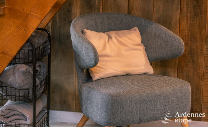 Unvergesslicher Aufenthalt in Viroinval: Komfortables Chalet in den Ardennen f�r 4 Personen mit Sauna und nordischem Bad