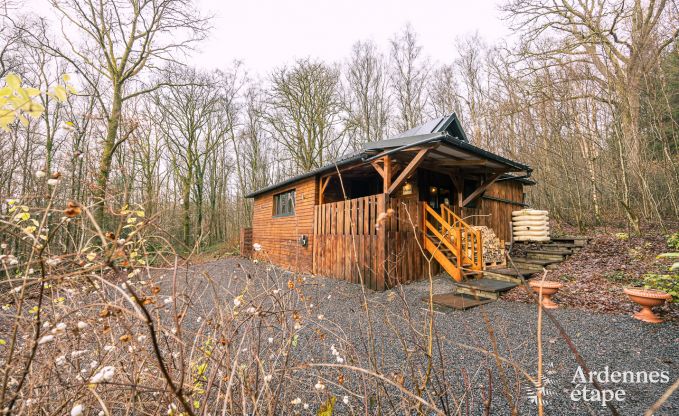 Unvergesslicher Aufenthalt in Viroinval: Komfortables Chalet in den Ardennen f�r 4 Personen mit Sauna und nordischem Bad
