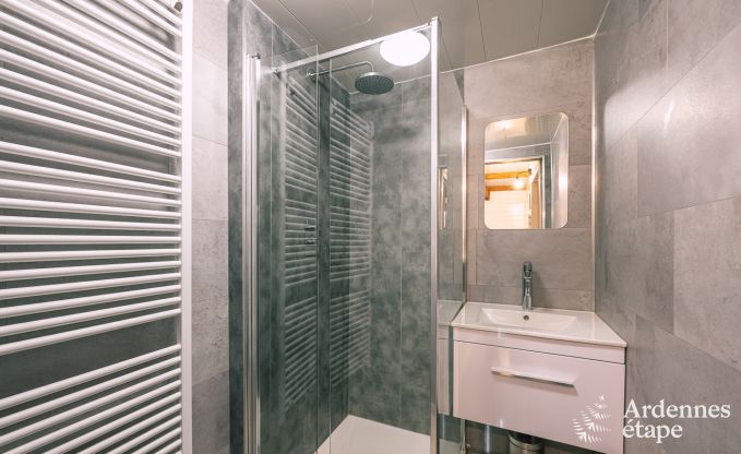 Unvergesslicher Aufenthalt in Viroinval: Komfortables Chalet in den Ardennen f�r 4 Personen mit Sauna und nordischem Bad