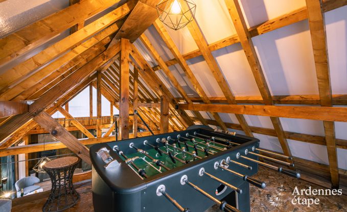 Unvergesslicher Aufenthalt in Viroinval: Komfortables Chalet in den Ardennen f�r 4 Personen mit Sauna und nordischem Bad