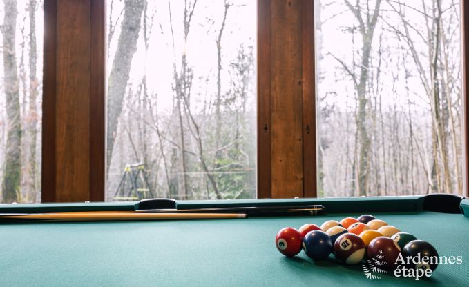 Unvergesslicher Aufenthalt in Viroinval: Komfortables Chalet in den Ardennen f�r 4 Personen mit Sauna und nordischem Bad