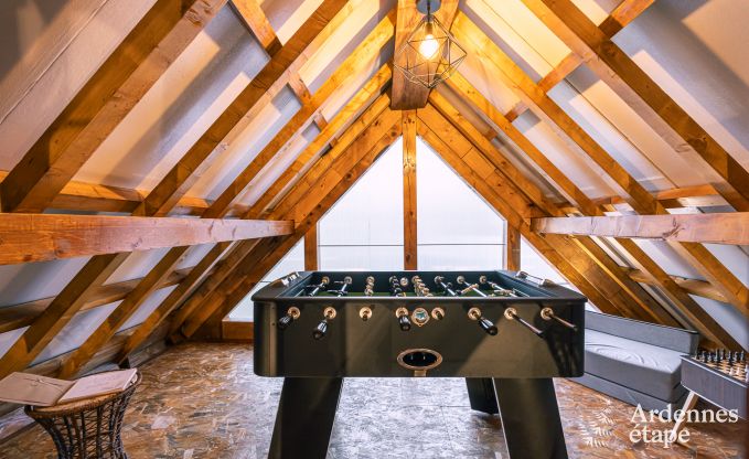 Unvergesslicher Aufenthalt in Viroinval: Komfortables Chalet in den Ardennen f�r 4 Personen mit Sauna und nordischem Bad