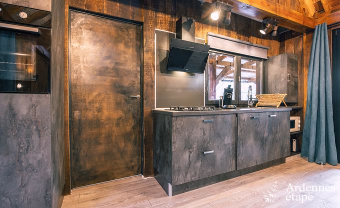 Unvergesslicher Aufenthalt in Viroinval: Komfortables Chalet in den Ardennen f�r 4 Personen mit Sauna und nordischem Bad