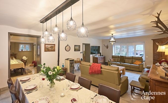 Ferienhaus Viroinval 15 Pers. Ardennen Wellness