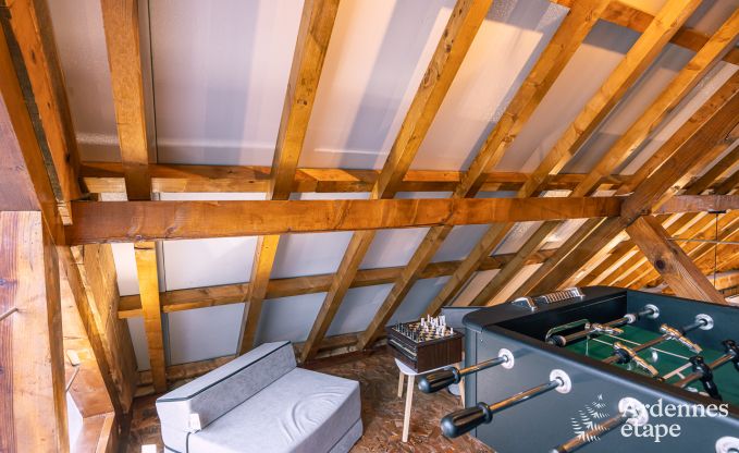 Unvergesslicher Aufenthalt in Viroinval: Komfortables Chalet in den Ardennen fr 4 Personen mit Sauna und nordischem Bad