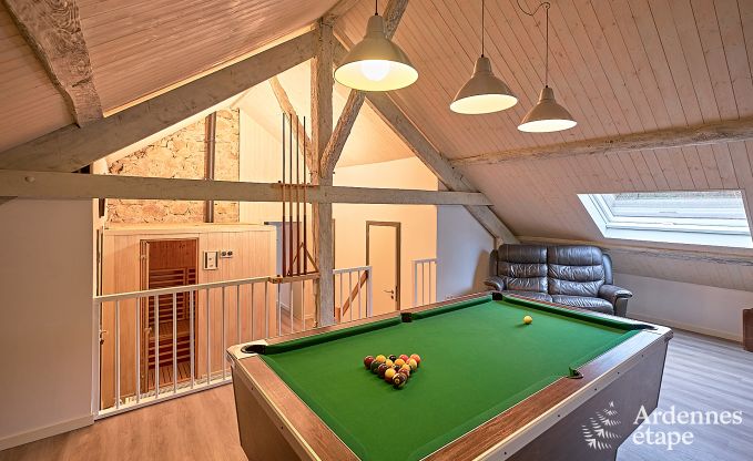 Ferienhaus Viroinval 15 Pers. Ardennen Wellness