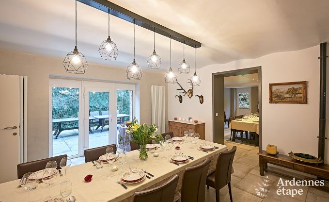 Ferienhaus Viroinval 15 Pers. Ardennen Wellness