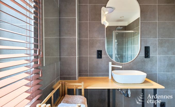 Ferienhaus fr 6 Personen in Virton mit 3 Schlafzimmern, Sauna, Holzofen, Auenpool und Privatterrasse