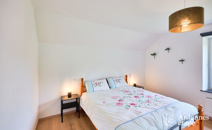 Ferienhaus fr 6 Personen in Virton mit 3 Schlafzimmern, Sauna, Holzofen, Auenpool und Privatterrasse