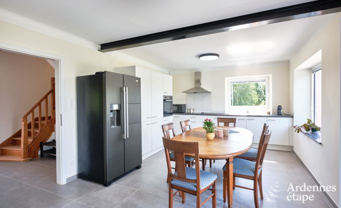 Ferienhaus fr 6 Personen in Virton mit 3 Schlafzimmern, Sauna, Holzofen, Auenpool und Privatterrasse