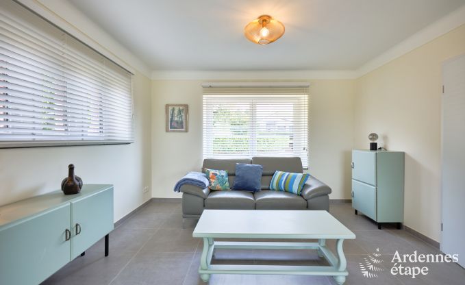 Ferienhaus fr 6 Personen in Virton mit 3 Schlafzimmern, Sauna, Holzofen, Auenpool und Privatterrasse