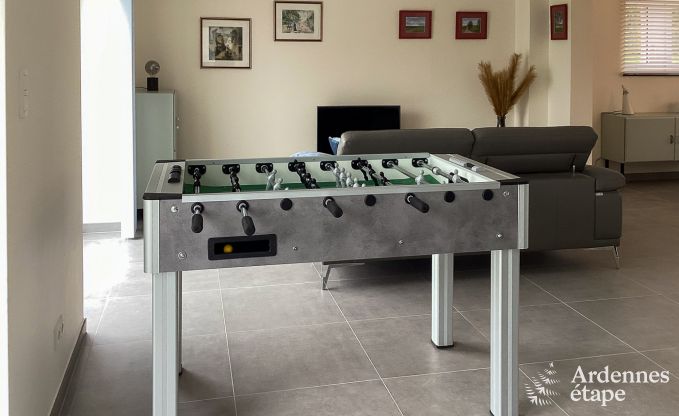 Ferienhaus fr 6 Personen in Virton mit 3 Schlafzimmern, Sauna, Holzofen, Auenpool und Privatterrasse