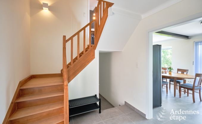 Ferienhaus fr 6 Personen in Virton mit 3 Schlafzimmern, Sauna, Holzofen, Auenpool und Privatterrasse