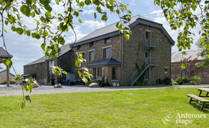 Familienferienhaus mit Sauna in Vresse-Sur-Semois, Ardennen