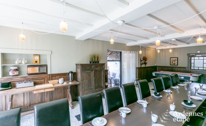Ferienhaus Bivre 21 Pers. Ardennen Wellness