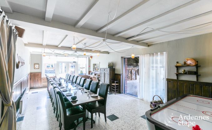 Ferienhaus Bivre 21 Pers. Ardennen Wellness