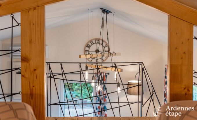 Ferienhaus auf einer Ebene in Vresse-sur-Semois: Terrasse mit Aussicht, ideal f�r ein Paar mit Kindern