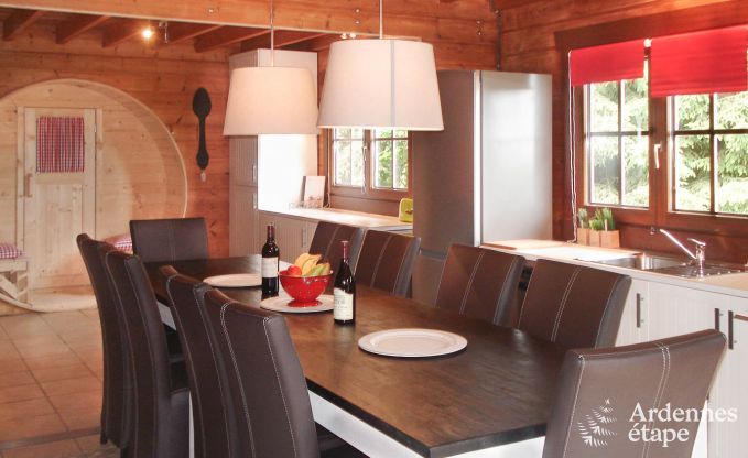 Chalet Waimes 10 Pers. Ardennen Wellness