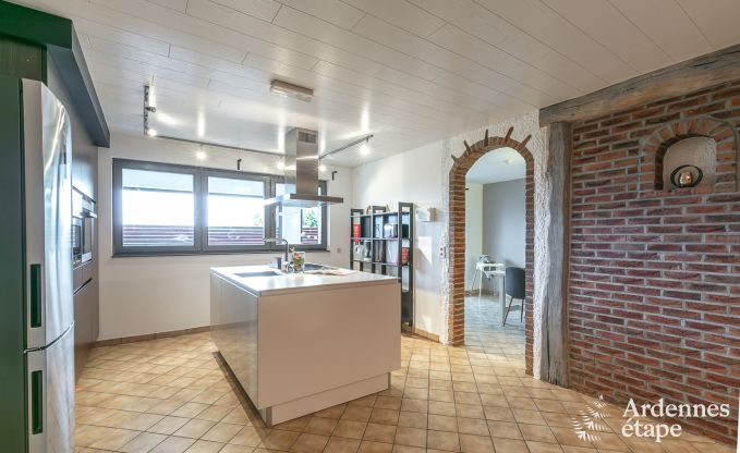 Ferienhaus Waimes 13 Pers. Ardennen Wellness Behinderten gerecht