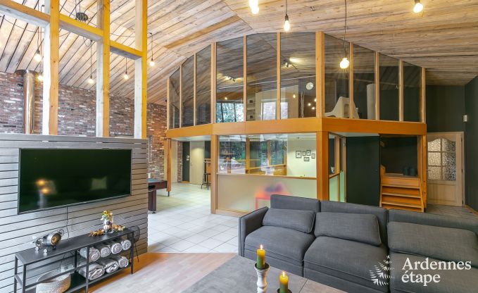 Ferienhaus Waimes 13 Pers. Ardennen Wellness Behinderten gerecht