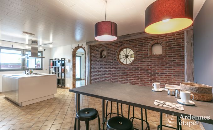 Ferienhaus Waimes 13 Pers. Ardennen Wellness Behinderten gerecht