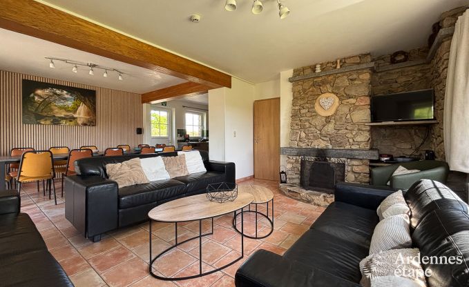 Ferienhaus Waimes 14 Pers. Ardennen Wellness