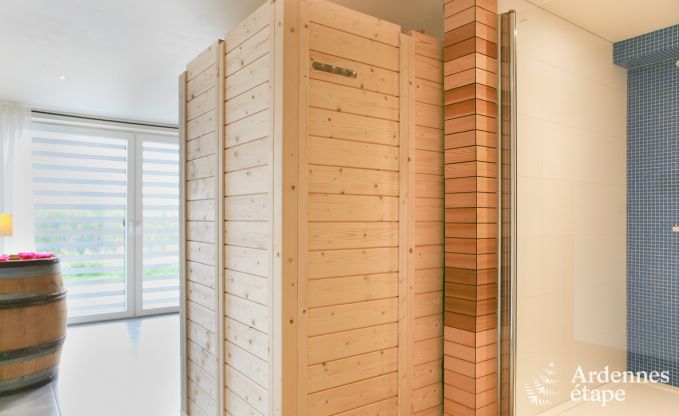 Ferienhaus mit Wellnessbereich und Sauna zur Vermietung in Waimes