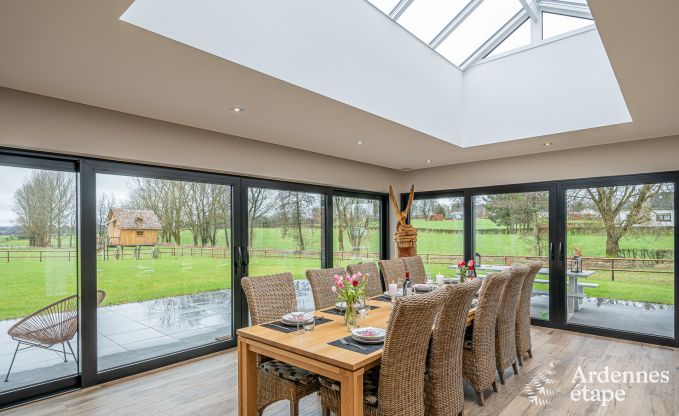 Ferienhaus Waimes 13 Pers. Ardennen Wellness