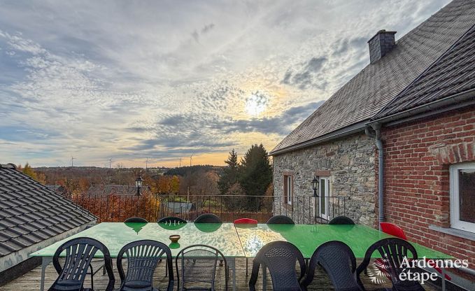 Ferienhaus Waimes 24 Pers. Ardennen Schwimmbad Wellness