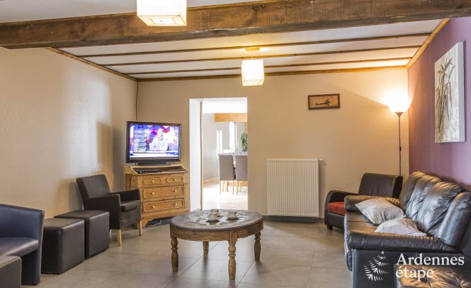 Ferienhaus Waimes 24 Pers. Ardennen Schwimmbad Wellness