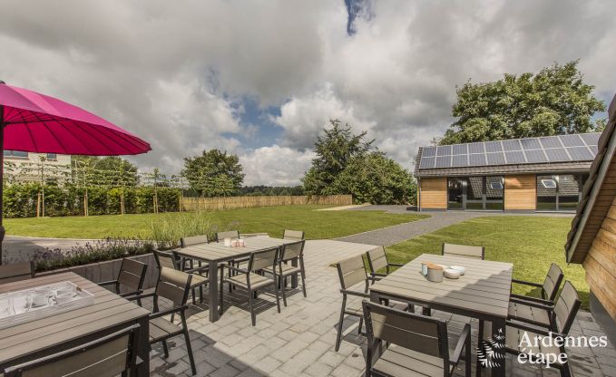 Ferienhaus Waimes 18 Pers. Ardennen Schwimmbad Wellness