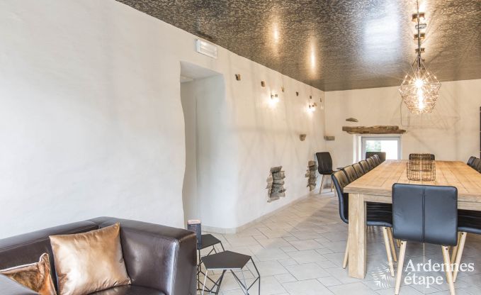 Ferienhaus Waimes 18 Pers. Ardennen Schwimmbad Wellness