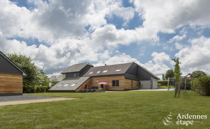 Ferienhaus Waimes 18 Pers. Ardennen Schwimmbad Wellness