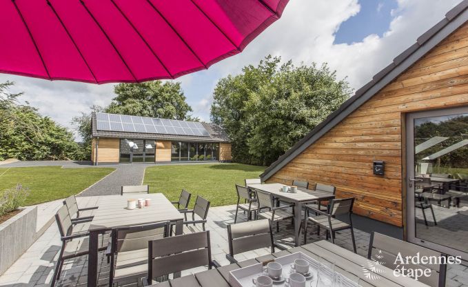 Ferienhaus Waimes 18 Pers. Ardennen Schwimmbad Wellness