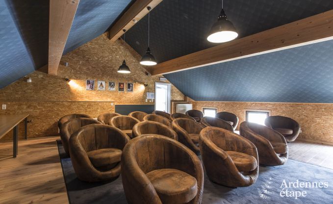 Ferienhaus Waimes 18 Pers. Ardennen Schwimmbad Wellness