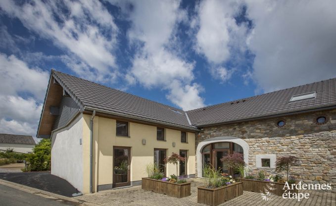 Ferienhaus Waimes 18 Pers. Ardennen Schwimmbad Wellness