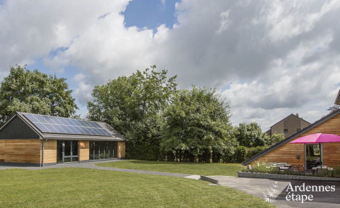 Ferienhaus Waimes 18 Pers. Ardennen Schwimmbad Wellness