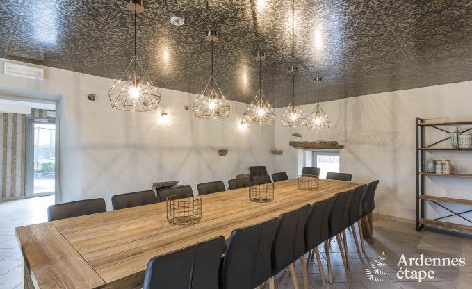 Ferienhaus Waimes 18 Pers. Ardennen Schwimmbad Wellness