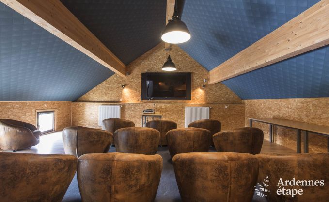 Ferienhaus Waimes 18 Pers. Ardennen Schwimmbad Wellness