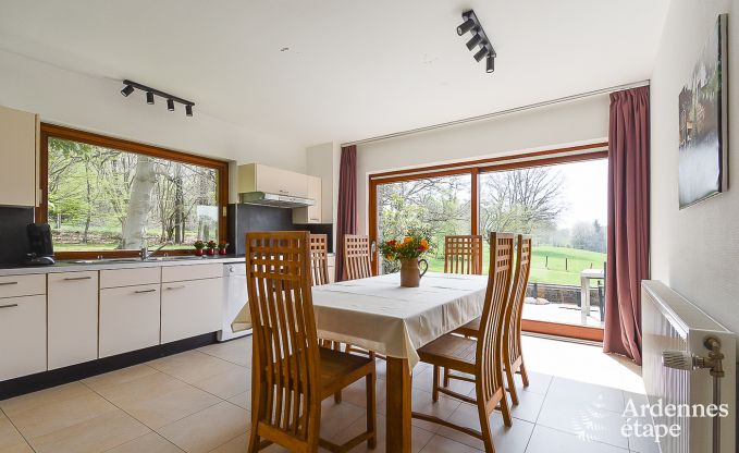 Ferienhaus Waimes 15 Pers. Ardennen Schwimmbad Wellness