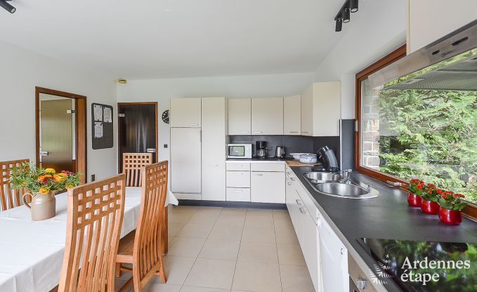 Ferienhaus Waimes 15 Pers. Ardennen Schwimmbad Wellness