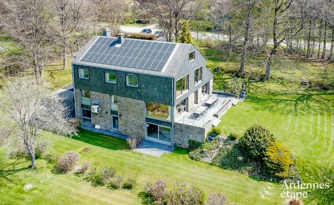 Ferienhaus Waimes 15 Pers. Ardennen Schwimmbad Wellness