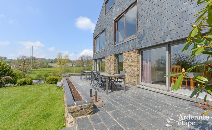 Ferienhaus Waimes 8 Pers. Ardennen Schwimmbad Wellness