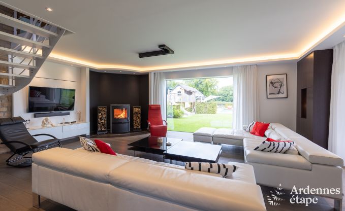 Luxusvilla Waimes 14 Pers. Ardennen Schwimmbad Wellness Behinderten gerecht