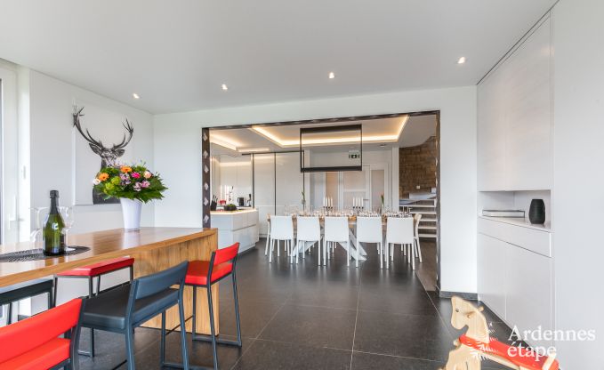 Luxusvilla Waimes 14 Pers. Ardennen Schwimmbad Wellness Behinderten gerecht