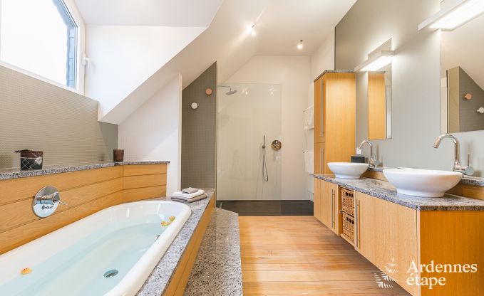 Luxusvilla Waimes 14 Pers. Ardennen Schwimmbad Wellness Behinderten gerecht